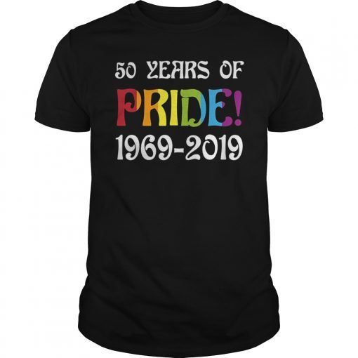 Retro 60's Style Gay Pride Riots 50th NYC T-Shirt