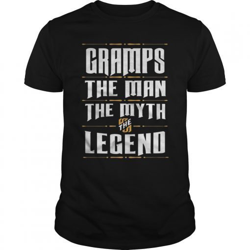 Shirt for Gramps Custom Gramps Personalized Gramps Shirt Father's Day Gramps Shirt Gramps TShirt