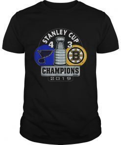 Stanley Cup champions St Louis Blues 4 3 Boston Bruins Shirt
