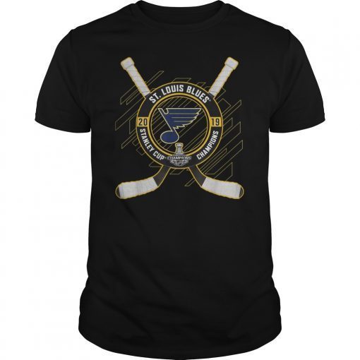 Stanley St Louis Cup Blues Champions 2019 T-Shirt