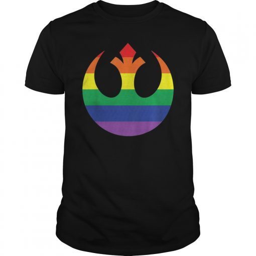 Star Wars Rebel Alliance Rainbow LGBT T-Shirt