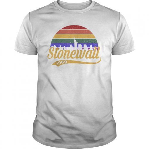 Stonewall 1969 Where Pride Began Retro 50th Anniversary T-Shirt