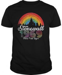 Stonewall 1969 Where Pride Began Vintage Rainbow
