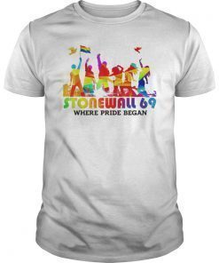 Stonewall 69 Where Pride Began Tshirt Funny Gift