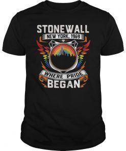 Stonewall New York 1969 Where Pride Began Tshirt