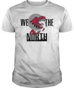 Toronto Raptors We The North T-Rex T-Shirt