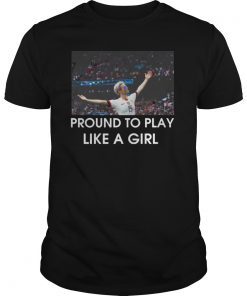 US Women Soccer team player Fan T-Shirt proud to play Shirt