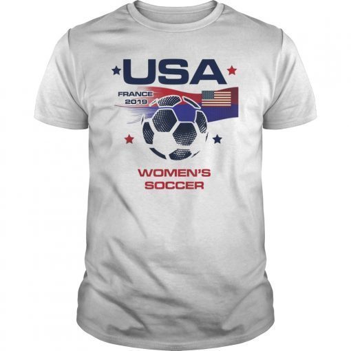 USA Women Team Soccer shirt-France 2019 Championship