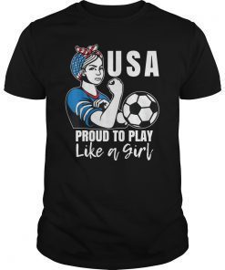 USA Womens Soccer Kit France 2019 Girls Football Fans Jersey Shirt