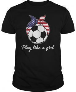 USA Womens Soccer Kit France 2019 Girls Football Fans Jersey T-Shirt