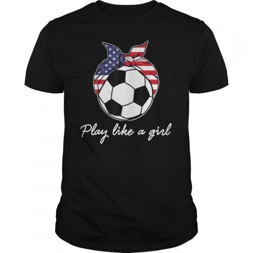 USA Womens Soccer Kit France 2019 Girls Football Fans Jersey T-Shirt