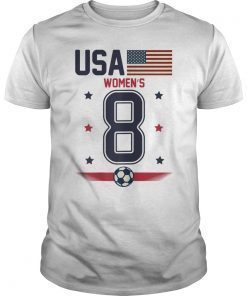 USA Womens Soccer Team player ,France 2019 Cup T-Shirt