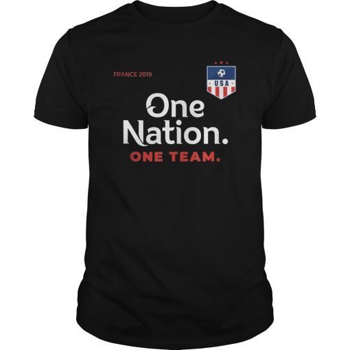 United States Soccer Women Jersey T-Shirt