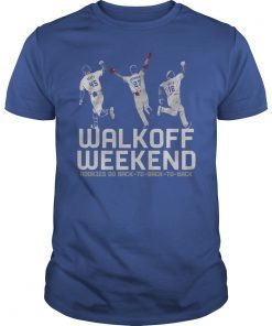 Walkoff Weekend Rookies Go Back To Back To Back Shirt