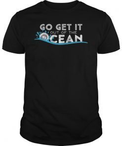 Womens Go Get It Out Of The Ocean LA Dodgers T-Shirt