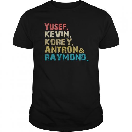 Yusef Raymond Korey Antron & Kevin Tshirt - Netflix Tee shirt korey wise Gift TShirt