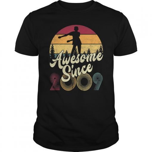 10th birthday awesome since 2009 floss like a boss shirt