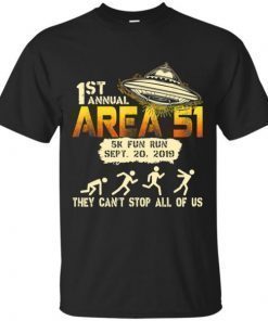 1ST Annual Area 51 5k Fun Run SEPT. 20, 2019 T-Shirts