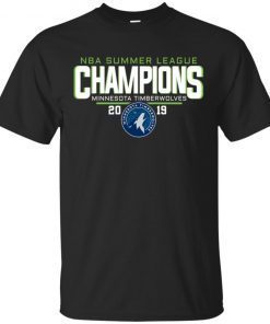 2019 NBA Summer League Champions Minnesota Timberwolves T-Shirt