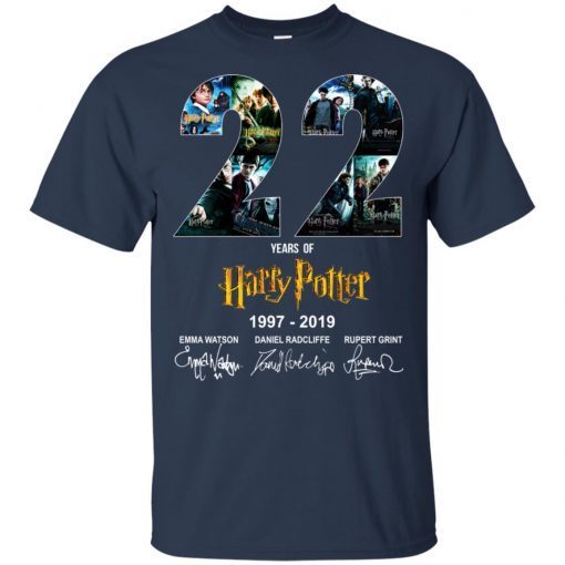 22 Years Of Harry Potter shirt