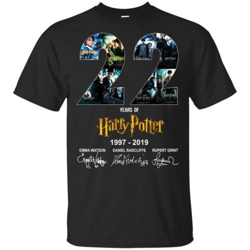 22 Years Of Harry Potter shirts