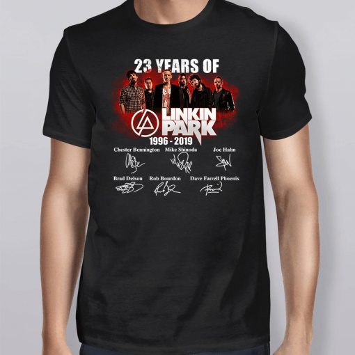 23 Years Of Linkin Park 1996 2019 Signature Shirt