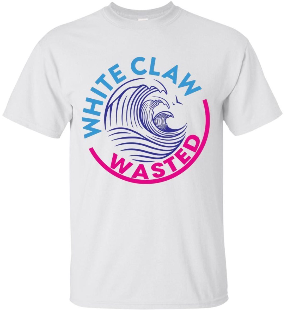 white claw wasted shirt