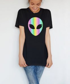 Alien Shirt Area 51 T Shirt Storming Area 51 Tshirt Ufo Shirtsleeve Unisex Clothing They Can't Stop T-Shirt Women Men Tee Alien Area LD1230