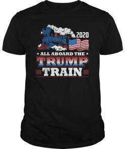 All aboard the trump train Tee shirt