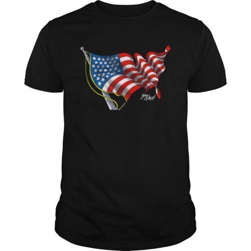 America Betsy Ross American Flag Tee Shirt