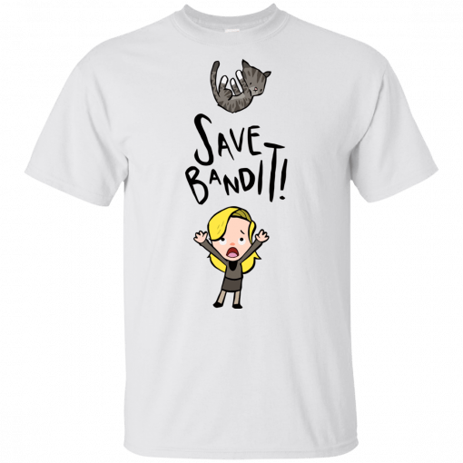 Angela Kinsey Save Bandit Youth Kids T-Shirt