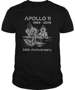 Apollo 11 (1969-2019) 50th Anniversary Commemorative NASA Shirt