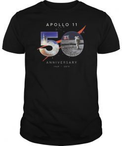 Apollo 11, 50th Anniversary 1969-2019, Moon Landing, First Lunar Landing T-Shirt
