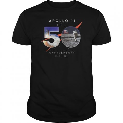 Apollo 11, 50th Anniversary 1969-2019, Moon Landing, First Lunar Landing T-Shirt