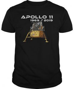 Apollo 11 Lunar Lander Moon Landing 1969 Tee Shirt