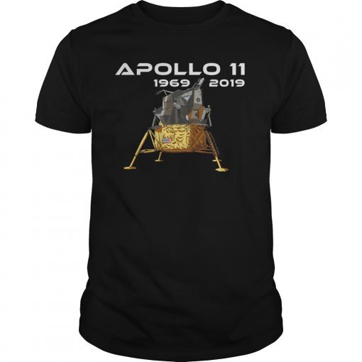 Apollo 11 Lunar Lander Moon Landing 1969 Tee Shirt