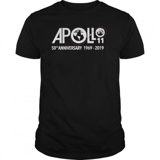 Apollo 11 Moon Landing T Shirt 50th Anniversary 1969 2019 Tee Shirts