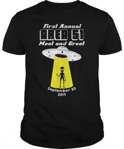Area 51 1st Annual Meet and Greet T-Shirt