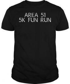 Area 51 5K Fun Run Tee Shirt