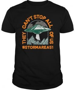 Area 51 5K Fun Run They Can't Stop Aall Of Us T-Shirt