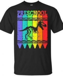 Back To School Shirt Preschool Crayon Dinosaurus shirtBack To School Shirt Preschool Crayon Dinosaurus shirt