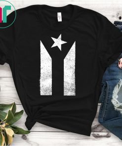Bandera Negra Puerto Rico Boricua T-Shirt