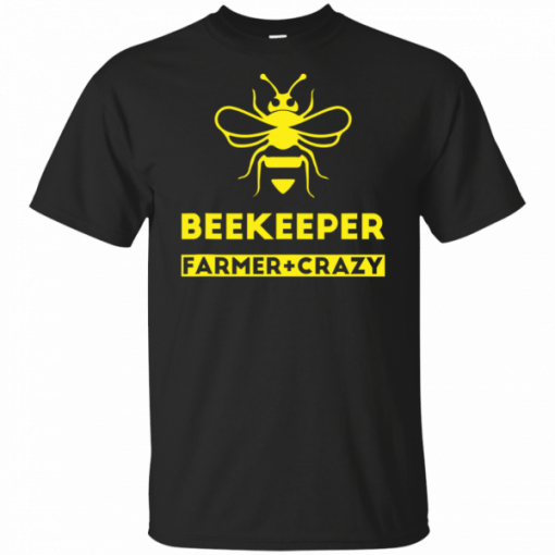 Beekeeper Farmer Crazy Funny Honey Bee T-Shirt