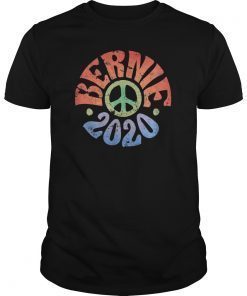 Bernie 2020 Peace Vintage T-Shirt