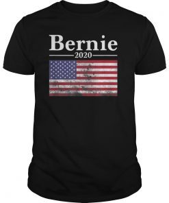 Bernie Sanders 2020 American Flag Election T-Shirt Men Women