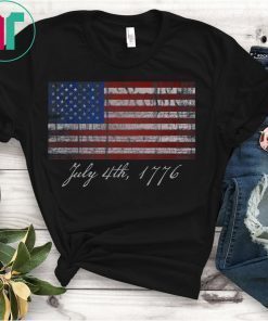 Betsy Ross American Flag 1776 Declaration T-Shirt
