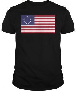 Betsy Ross American Flag Shirt