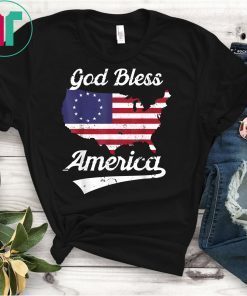 Betsy Ross God Bless Ameria Shirt Rush Limbaugh Shirt