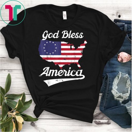 Betsy Ross God Bless Ameria Shirt Rush Limbaugh Shirt