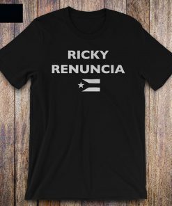 Black Puerto Rico Flag Shirt, Boricua, Resiste, Levantate Boricua, Ricky Renuncia, #rickyrenuncia
